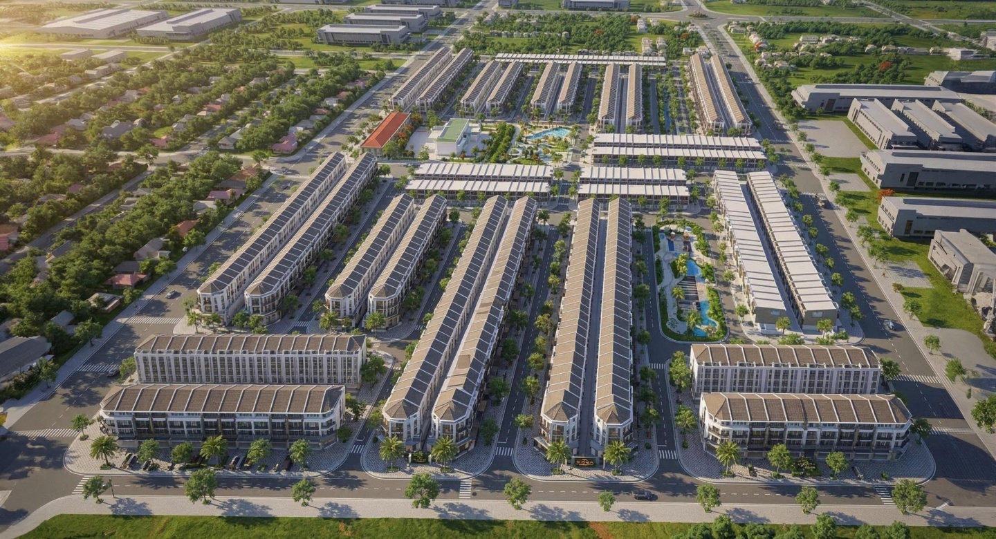 Nhà Phố Thương Mại Sun Casa Square