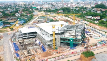 Hình Ảnh Thi Công  tại Công Trình Trung Tâm Thương Mại và Siêu Thị GO! Thái Nguyên tháng 10/2020