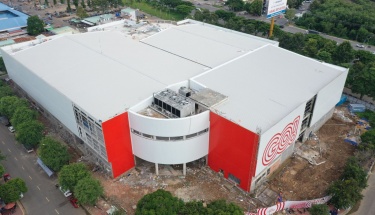 Hình Ảnh Thi Công tại Công Trình Trung Tâm Thương Mại và Siêu Thị GO! Bà Rịa tháng 10/2020