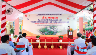 Groundbreaking Ceremony for the Construction and Upgrade Project of Trung Phu High School
