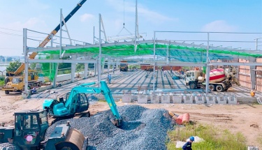 Tiến độ thi công Dự án  GO! Tây Ninh tháng 11/2021