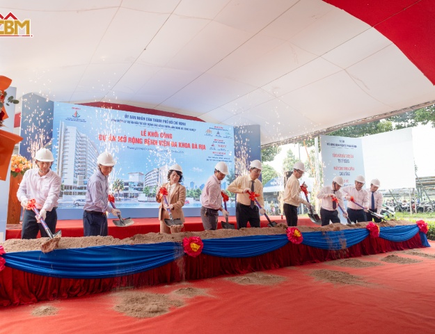 Khởi Công Dự Án Mở Rộng Bệnh Viện Đa Khoa Bà Rịa